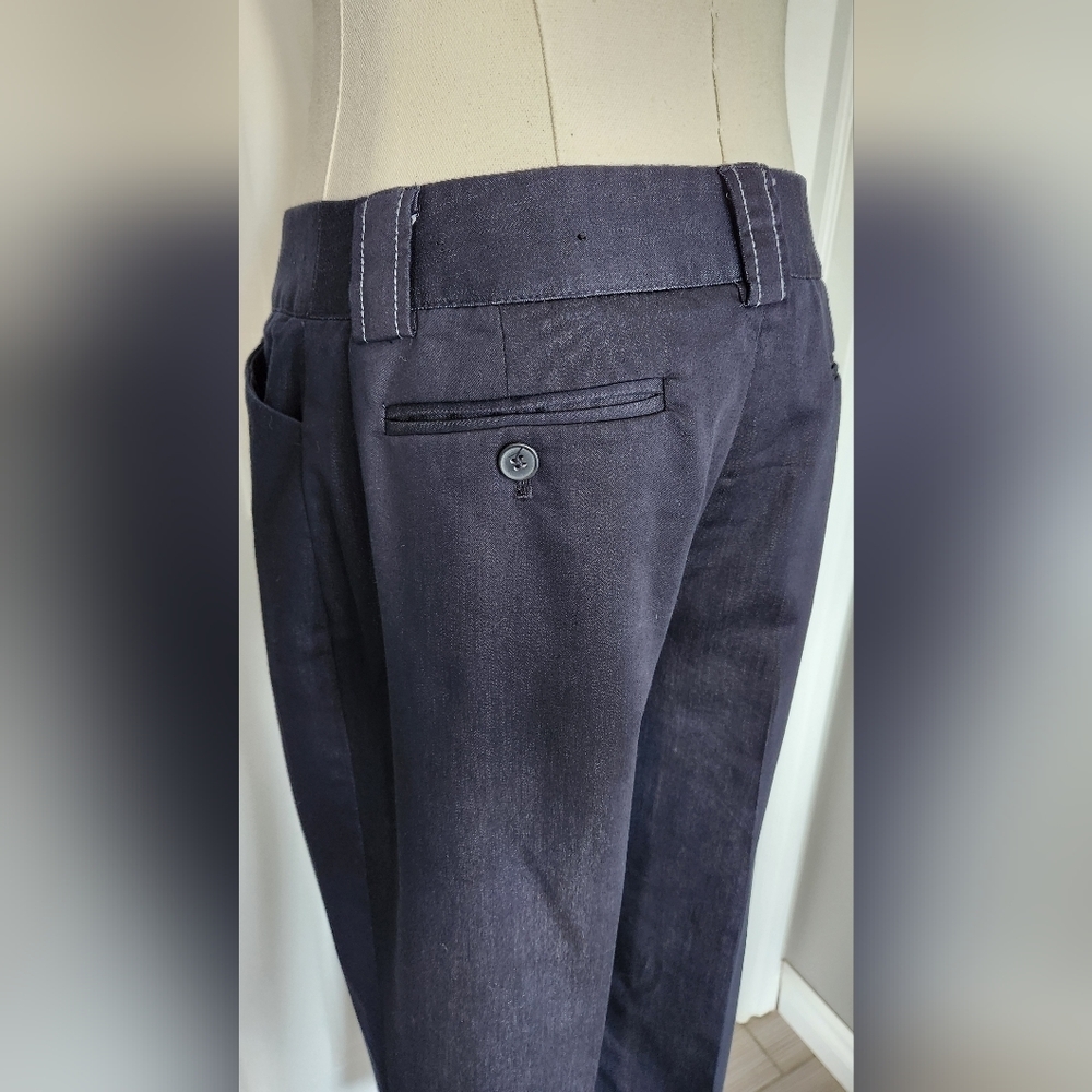 Dalia Collection Dark Navy Pants - Sz 6 - Picture 2 of 10